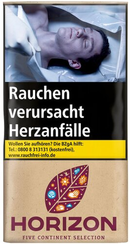 Horizon Tabak ohne Zusatzstoffe 30g Päckchen Zigarettentabak