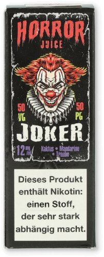 Horror Juice Liquid Jocker 12mg Horror Juice Liquid Jocker 12mg