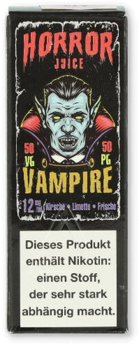 Horror Juice Liquid Vampire 12mg Horror Juice Liquid Vampire 12mg