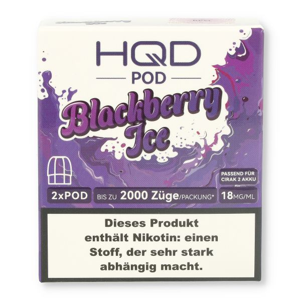 HQD CIRAK 2 Pod Blackberry Ice 2x2ml 18mg/ml