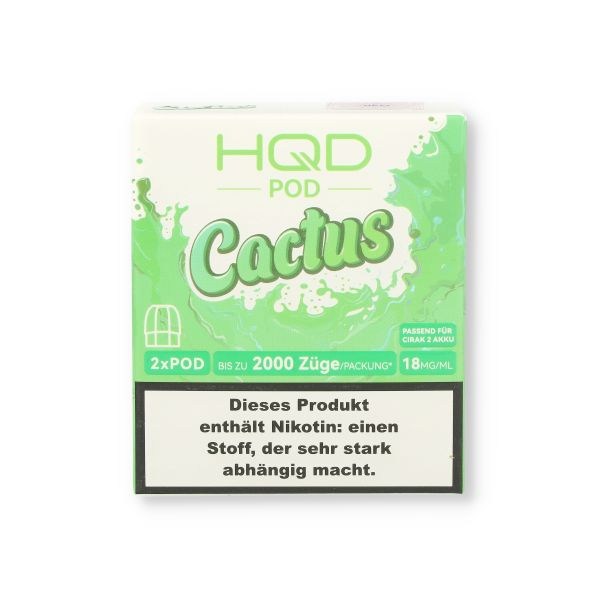 HQD CIRAK 2 Pod Cactus 2x2ml 18mg/ml