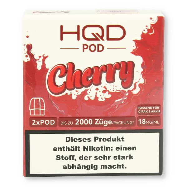 HQD CIRAK 2 Pod Cherry 2x2ml 18mg/ml