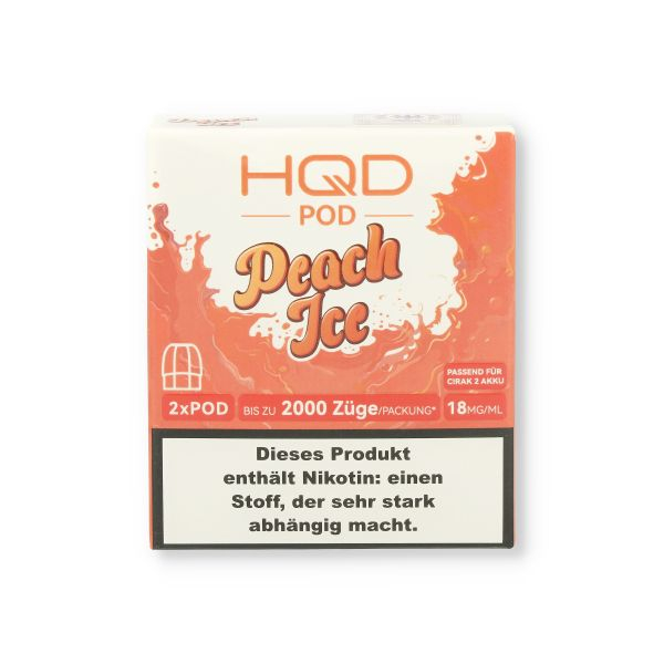 HQD CIRAK 2 Pod Peach Ice 2x2ml 18mg/ml