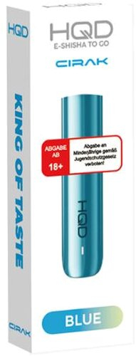 HQD CIRAK Akkuträger Blau E-Zigarette