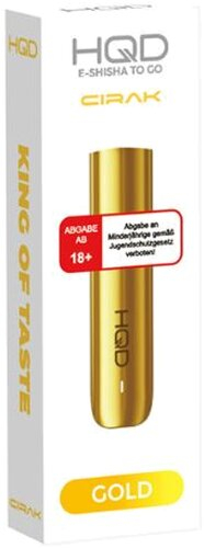 HQD CIRAK Akkuträger Gold E-Zigarette