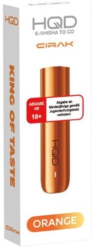 HQD CIRAK Akkuträger Orange E-Zigarette HQD CIRAK Akkuträger Orange E-Zigarette