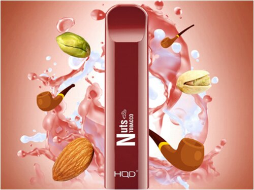 HQD Cuvie Nuts Tobacco Einweg E-Shisha ca. 300 Züge HQD Cuvie Nuts Tobacco Einweg E-Shisha ca. 300 Züge