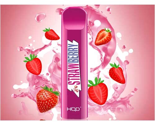 HQD Cuvie Strawberry Einweg E-Shisha ca. 300 Züge HQD Cuvie Strawberry Einweg E-Shisha ca. 300 Züge