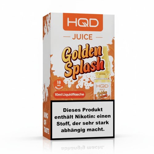 HQD Juice Nikotinsalzliquid Golden Splash 10ml 18mg