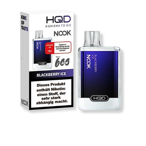 HQD NOOK Blackberry Ice Einweg E-Zigarette 18mg/ml HQD NOOK Blackberry Ice Einweg E-Zigarette 18mg/ml