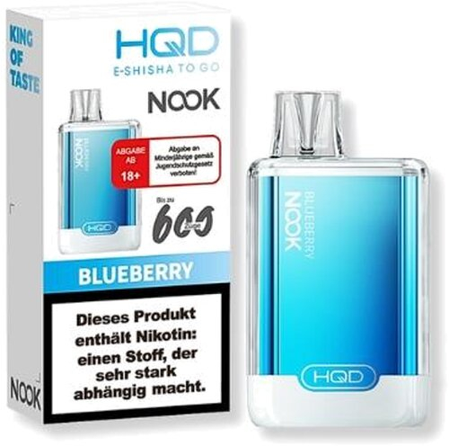 HQD NOOK Blueberry Einweg E-Zigarette 18mg/ml