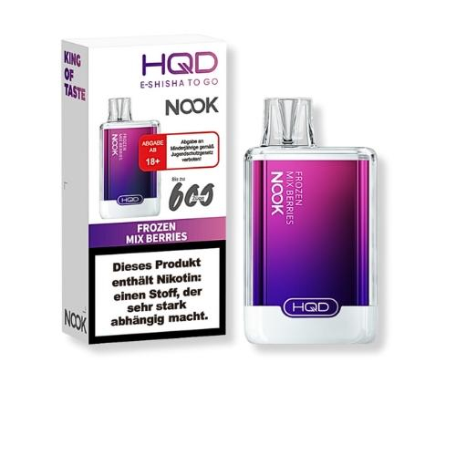 HQD NOOK Frozen Mix Berries Einweg E-Zigarette 18mg/ml HQD NOOK Frozen Mix Berries Einweg E-Zigarette 18mg/ml