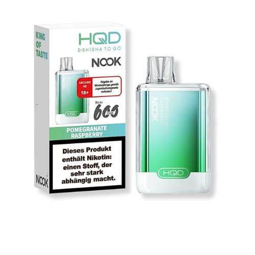 HQD NOOK Pomegranate Raspberry Einweg E-Zigarette 18mg/ml HQD NOOK Pomegranate Raspberry Einweg E-Zigarette 18mg/ml