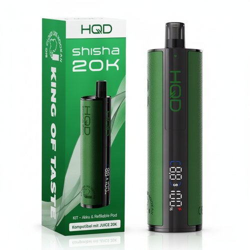 HQD Shisha 20K Pod Kit Green