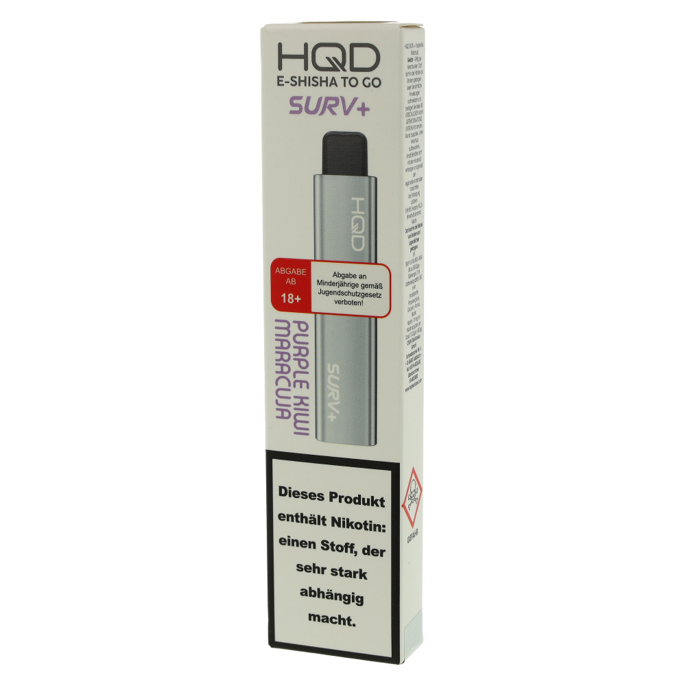 HQD Surv+ Einweg E-Zigarette Purple Kiwi Maracuja 18mg HQD Surv+ Einweg E-Zigarette Purple Kiwi Maracuja 18mg