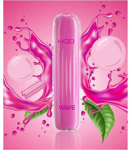 HQD Wave / Surv Einweg E-Shisha Bubblegum ca. 600 Züge 18mg