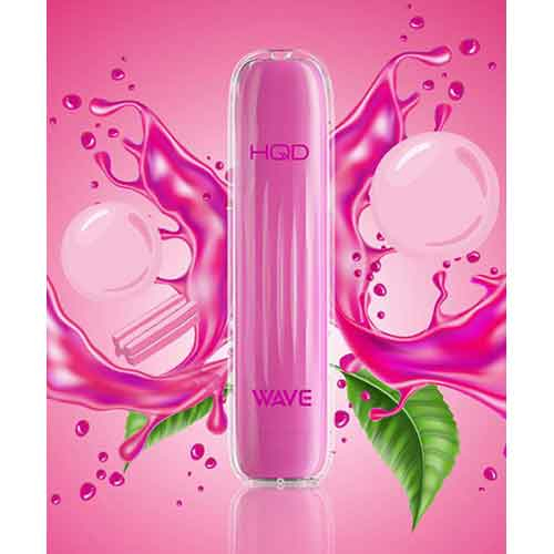 HQD Wave / Surv Einweg E-Shisha Bubblegum ca. 600 Züge 18mg HQD Wave / Surv Einweg E-Shisha Bubblegum ca. 600 Züge 18mg