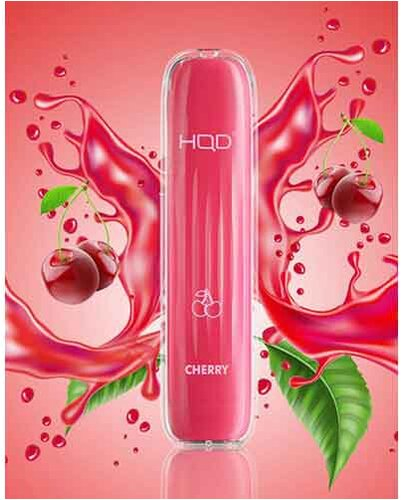 HQD Wave / Surv Einweg E-Shisha Cherry ca. 600 Züge 18mg