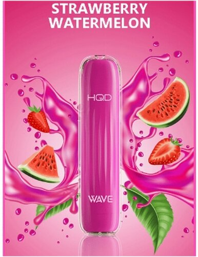 HQD Wave Einweg E-Shisha Strawberry Watermelon 600 Züge 18mg