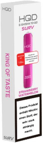 HQD Wave Einweg E-Shisha Strawberry Watermelon 600 Züge 18mg