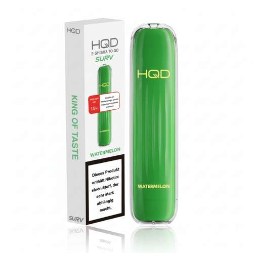 HQD Wave / Surv Einweg E-Shisha Watermelon ca. 600 Züge 18mg