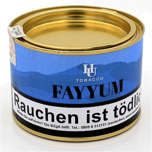 HU Tobacco Fayyum Pfeifentabak 100g Dose