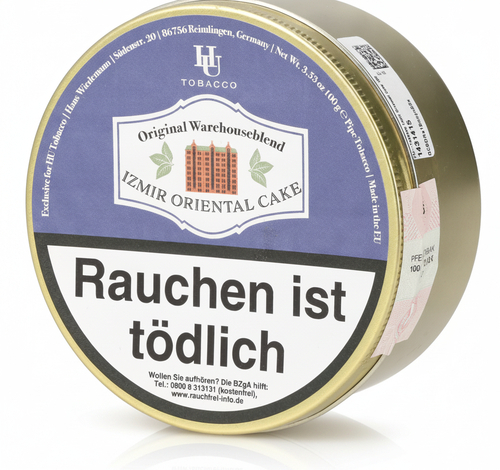 HU Tobacco Izmir Oriental Cake Pfeifentabak 100g