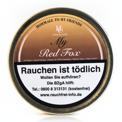 HU Tobacco My Red Fox Pfeifentabak 50g