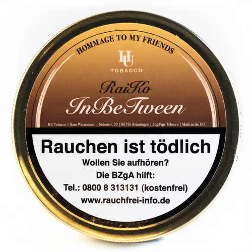 HU Tobacco RaiKo In Be Tween Pfeifentabak 50g