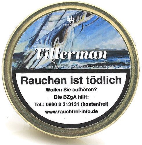 HU Tobacco Tillerman Pfeifentabak 50g Dose HU Tobacco Tillerman Pfeifentabak 50g Dose