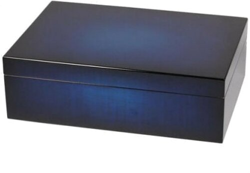 Humidor Blau mit Farbverlauf für ca 50 Zigarrren Humidor Blau mit Farbverlauf für ca 50 Zigarrren