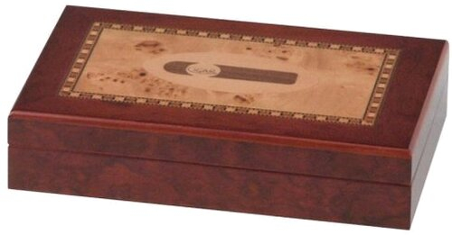 Humidor Cigar Intarsien für ca. 10 Zigarren Humidor Cigar Intarsien für ca. 10 Zigarren