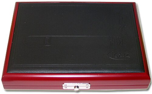 Humidor Schwarz/Rot Humidor Schwarz/Rot