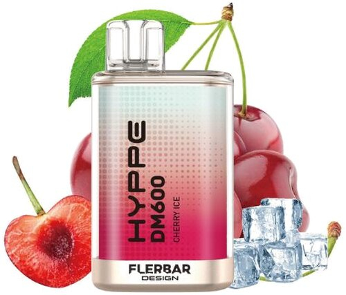 HYPPE DM600 by Flerbar Cherry Ice Einweg E-Zigarette 20mg