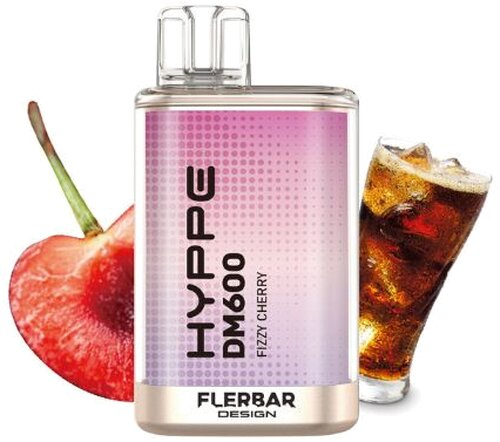 HYPPE DM600 by Flerbar Fizzy Cherry Einweg E-Zigarette 20mg HYPPE DM600 by Flerbar Fizzy Cherry Einweg E-Zigarette 20mg