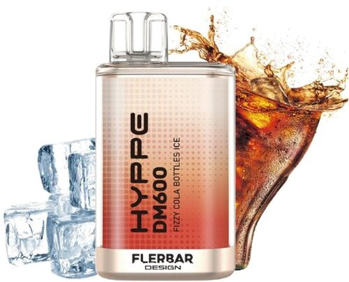 HYPPE DM600 by Flerbar Fizzy Cola Bottles Ice Einweg E-Zigarette 20mg HYPPE DM600 by Flerbar Fizzy Cola Bottles Ice Einweg E-Zigarette 20mg