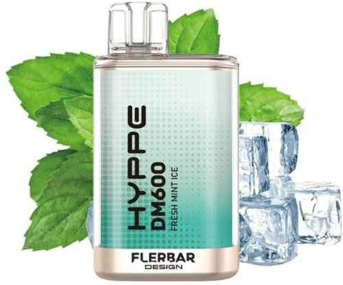 HYPPE DM600 by Flerbar Fresh Mint Ice Einweg E-Zigarette 20mg