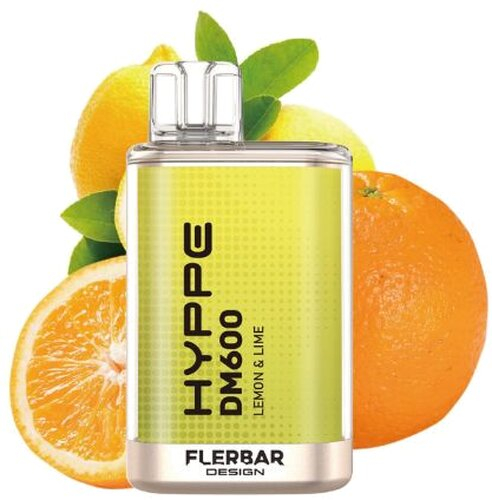 HYPPE DM600 by Flerbar Lemon & Lime Einweg E-Zigarette 20mg