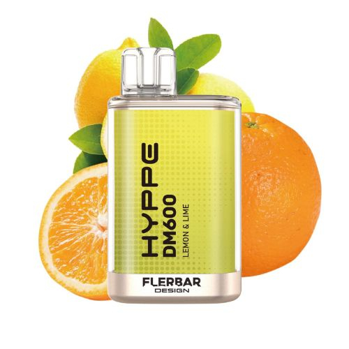 HYPPE DM600 by Flerbar Lemon & Lime Einweg E-Zigarette 20mg HYPPE DM600 by Flerbar Lemon & Lime Einweg E-Zigarette 20mg