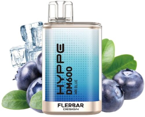 HYPPE DM600 by Flerbar Mr Blue Einweg E-Zigarette 20mg HYPPE DM600 by Flerbar Mr Blue Einweg E-Zigarette 20mg