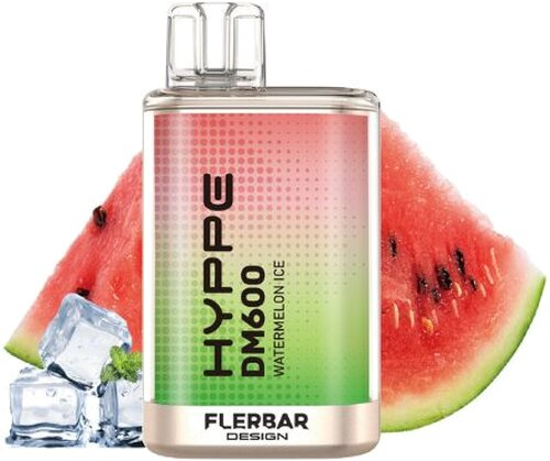 HYPPE DM600 by Flerbar Watermelon Ice Einweg E-Zigarette 20mg