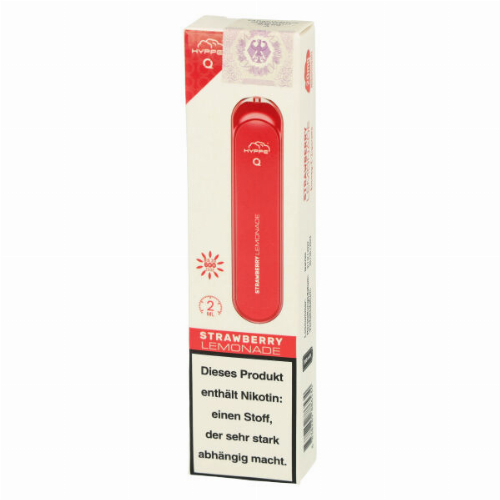 HYPPE Q 600 Einweg E-Zigarette Strawberry Lemonade Aroma 20mg HYPPE Q 600 Einweg E-Zigarette Strawberry Lemonade Aroma 20mg