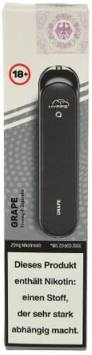 Hyppe Q  Grape Einweg E-Zigarette 20ml