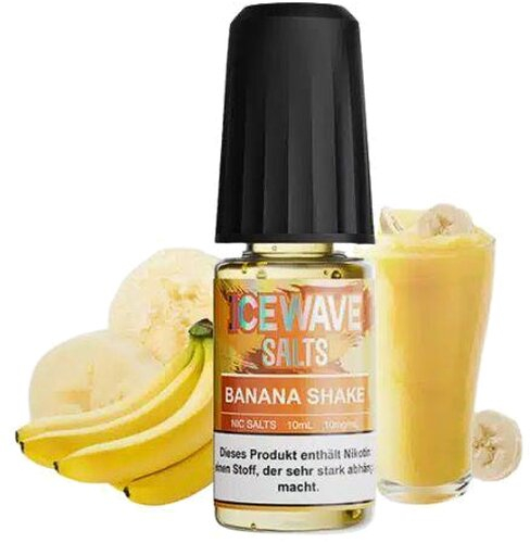 Icewave Salts Liquid Banana Shake 10mg