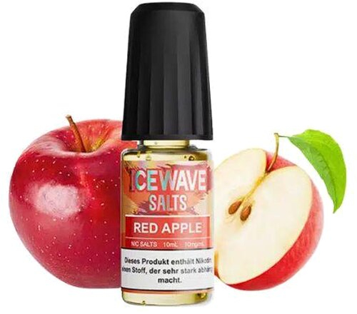 Icewave Salts Liquid Red Apple 10mg Icewave Salts Liquid Red Apple 10mg