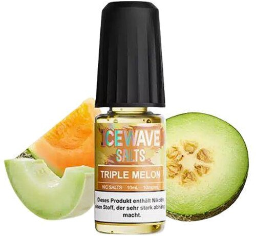Icewave Salts Liquid Triple Melon 10mg Icewave Salts Liquid Triple Melon 10mg