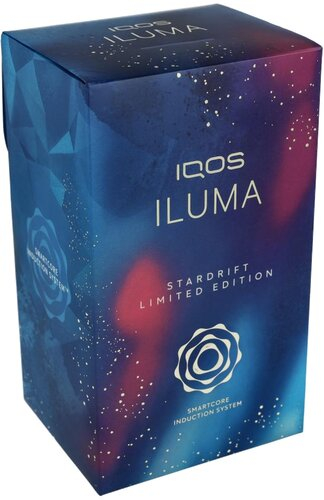 IQOS ILUMA Kit Stardrift Limited Edition Smartcore Induction System IQOS ILUMA Kit Stardrift Limited Edition Smartcore Induction System