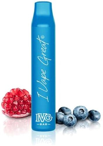 IVG Bar 800 Blueberry Pomegranate Einweg E-Shisha 20mg Nikotin IVG Bar 800 Blueberry Pomegranate Einweg E-Shisha 20mg Nikotin
