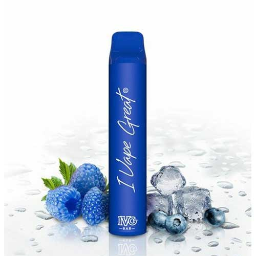 IVG Bar 800 Blue-Rasperry-Ice Aroma Einweg E-Shisha 20mg Nikotin IVG Bar 800 Blue-Rasperry-Ice Aroma Einweg E-Shisha 20mg Nikotin
