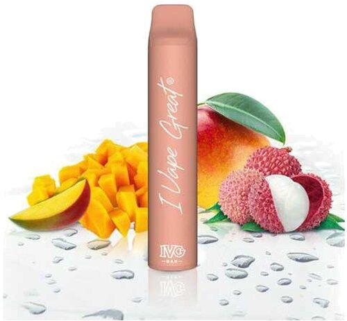 IVG Bar 800 Mango-Lychee Aroma Einweg E-Shisha 20mg Nikotin IVG Bar 800 Mango-Lychee Aroma Einweg E-Shisha 20mg Nikotin